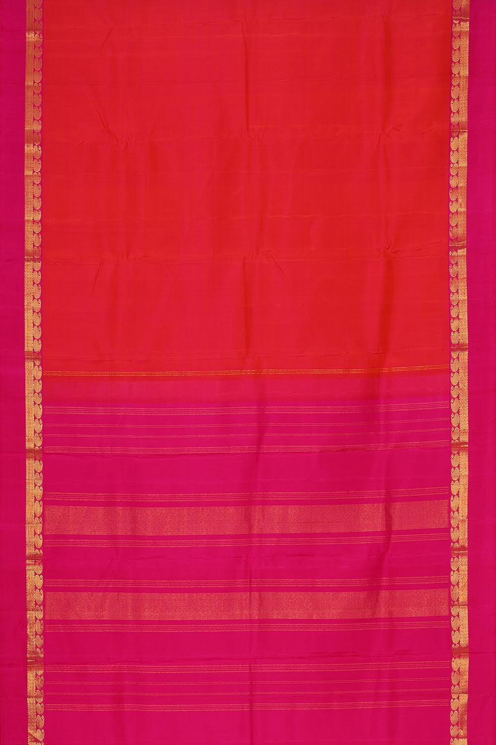 Arani Silk Light Red Saree