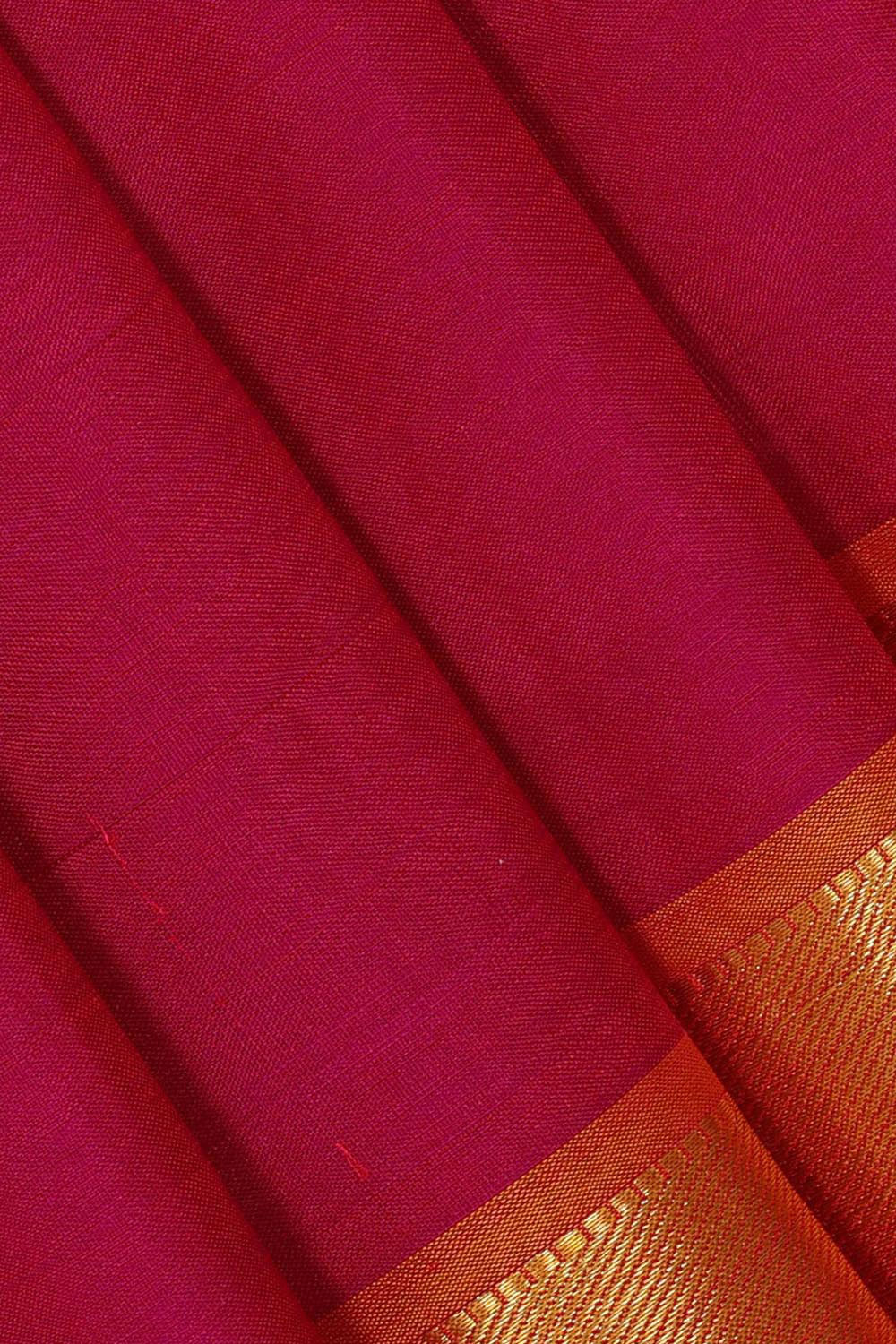 Arani Silk Rani Pink Saree