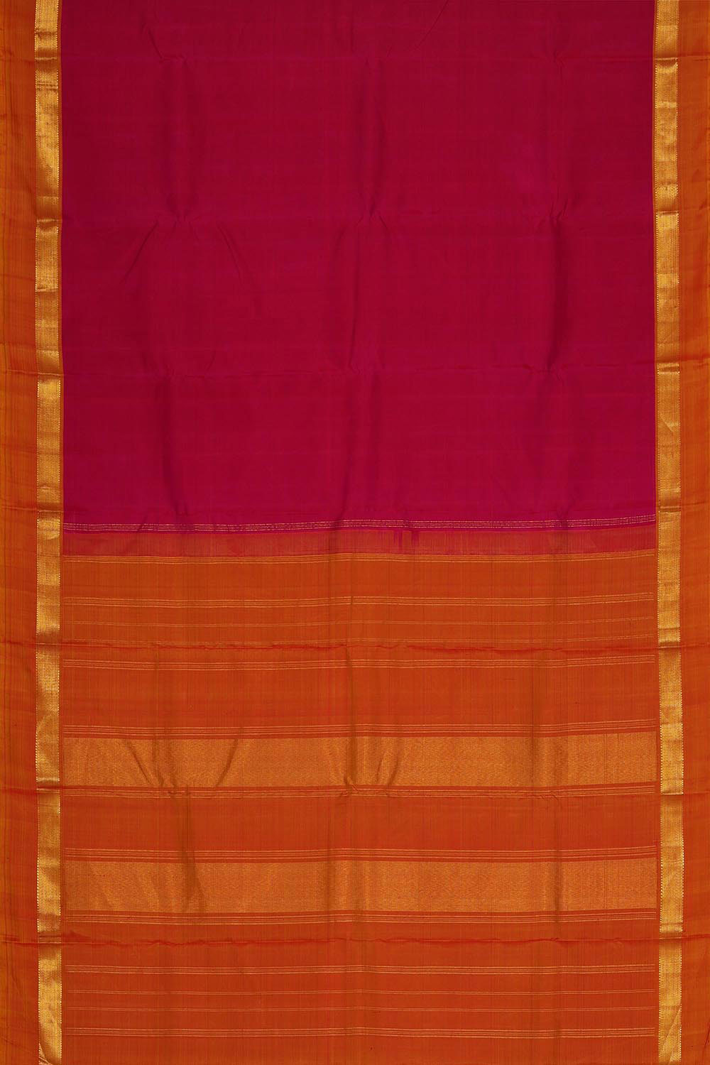 Image of Arani Silk Rani Pink Saree