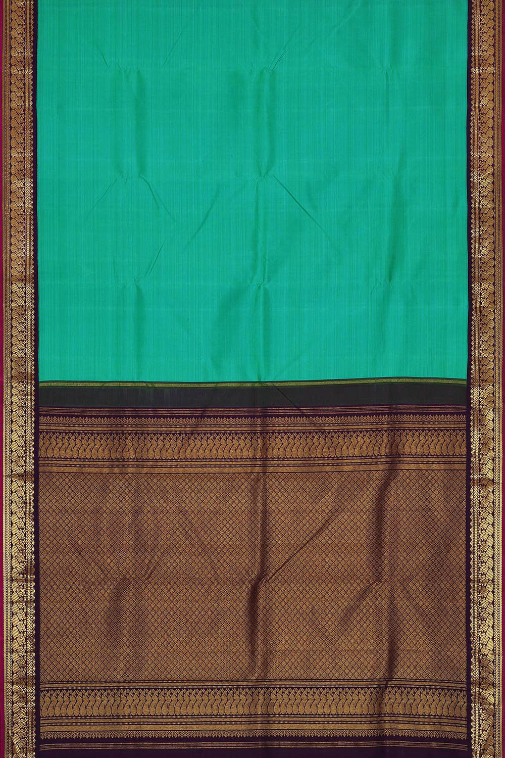 Arani Silk Sea Green Saree