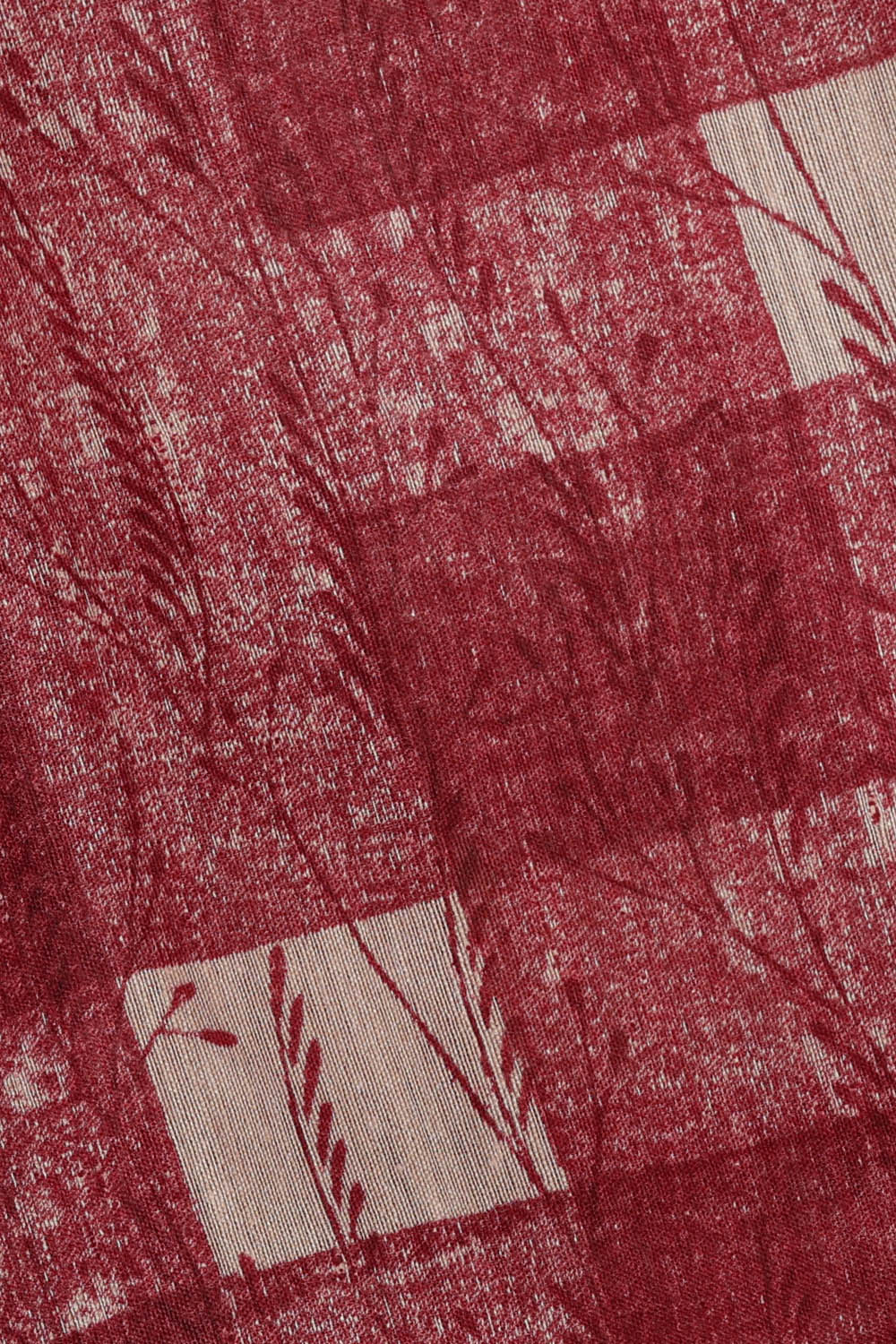 Image of Moonga Tussar Silk Coral Pink Saree