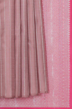 Image of Arani Silk Mauve Pink Saree