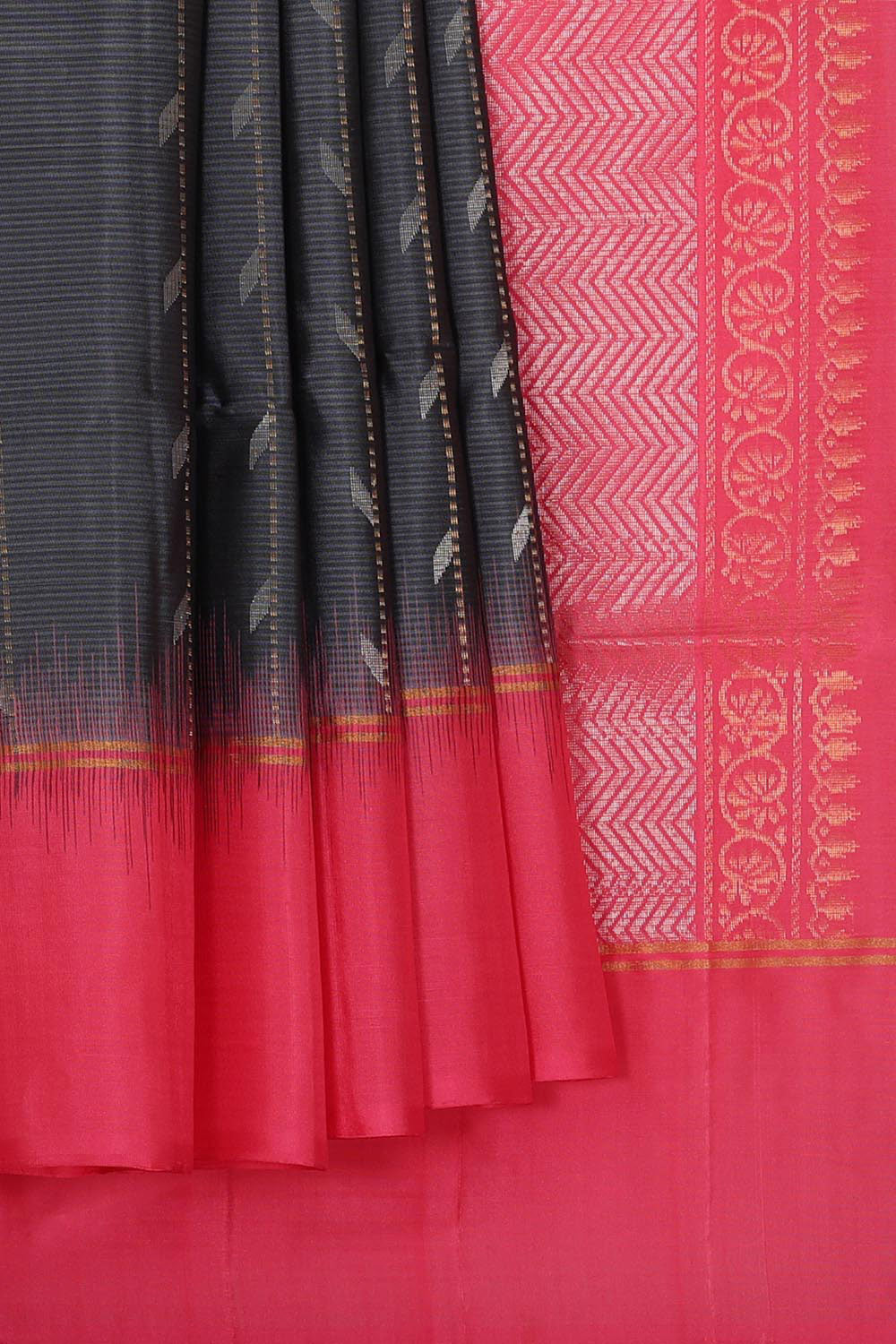 Black Silk Saree