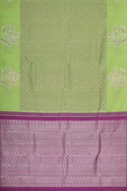 Image of Arani Silk Light Green Saree