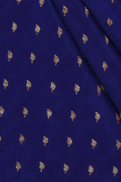 Image of Banarasi Crepe Dark Blue Saree