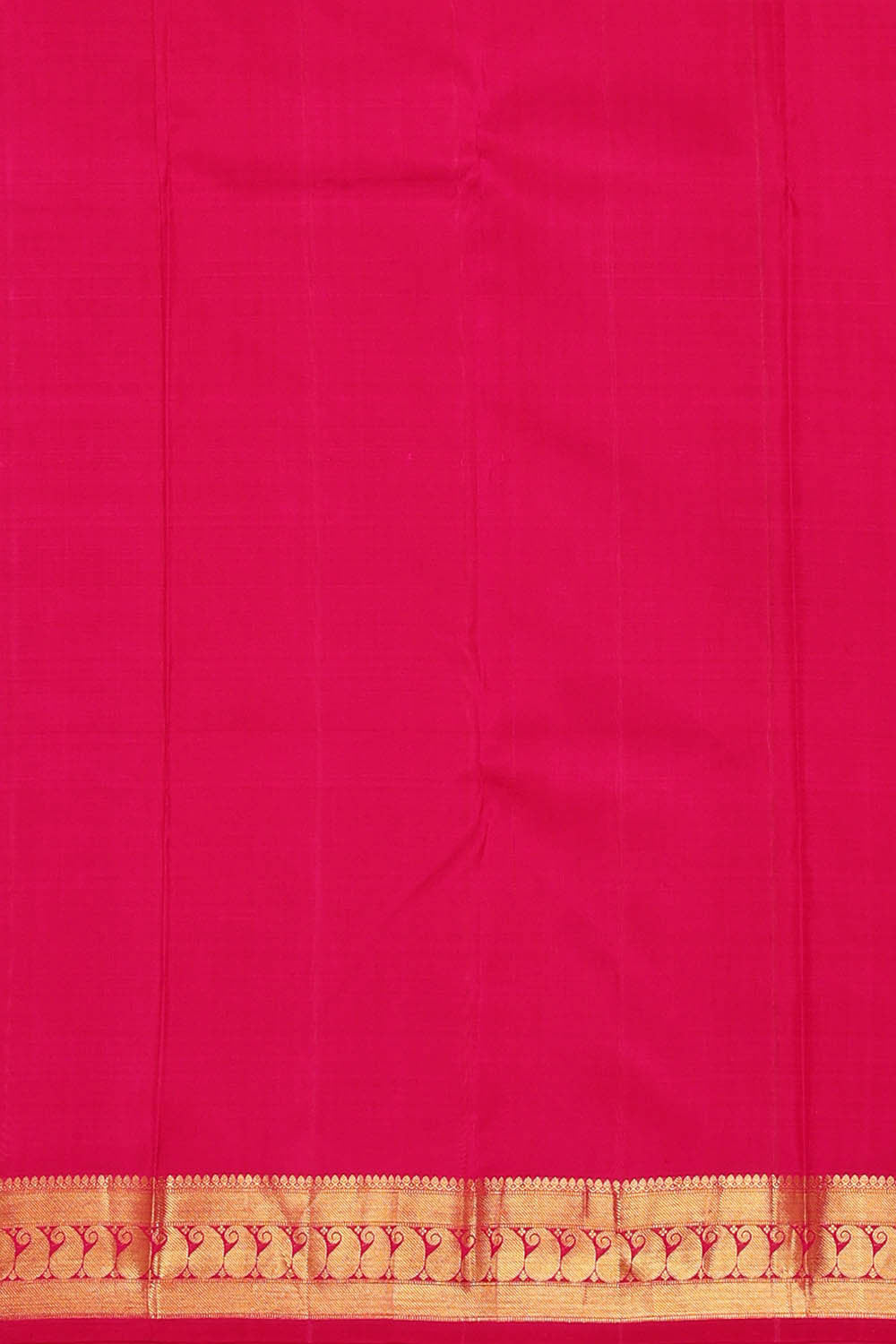 Image of Orange Arani Silk Saree