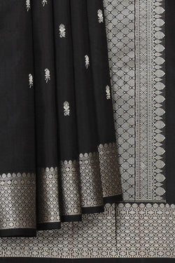 Image of Arani Silk Black Saree