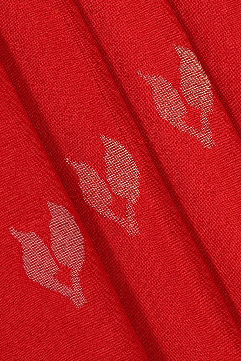 Uppada Silk Red Saree