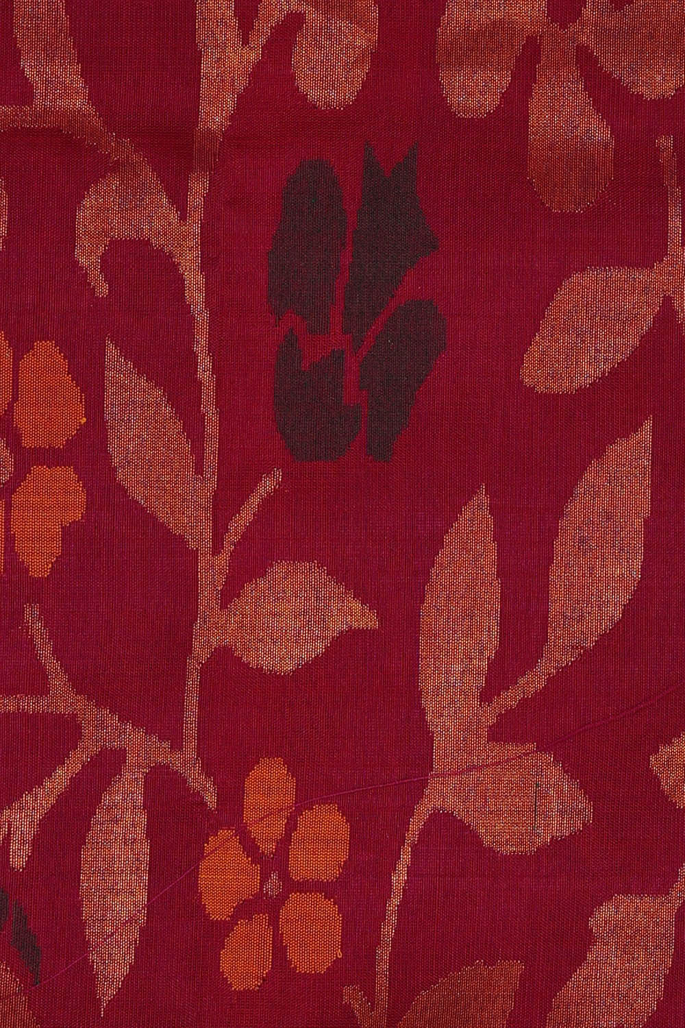 Image of Uppada Silk Magenta Red Saree