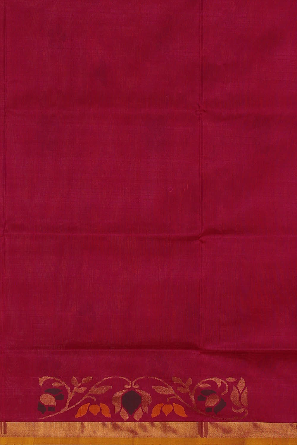 Image of Uppada Silk Magenta Red Saree