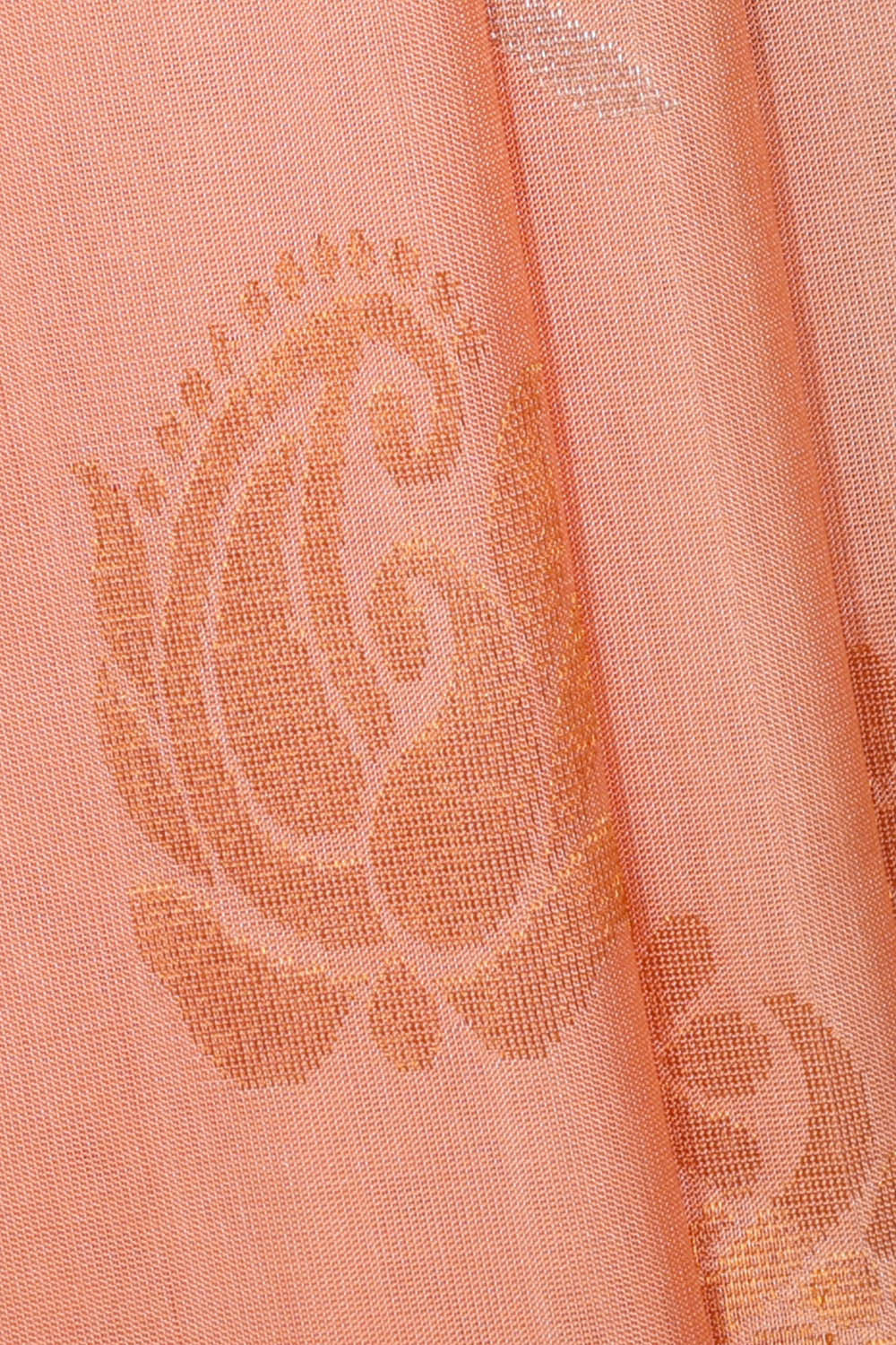 Uppada Silk Light Peach Saree