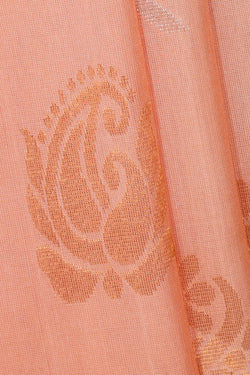 Image of Uppada Silk Light Peach Saree