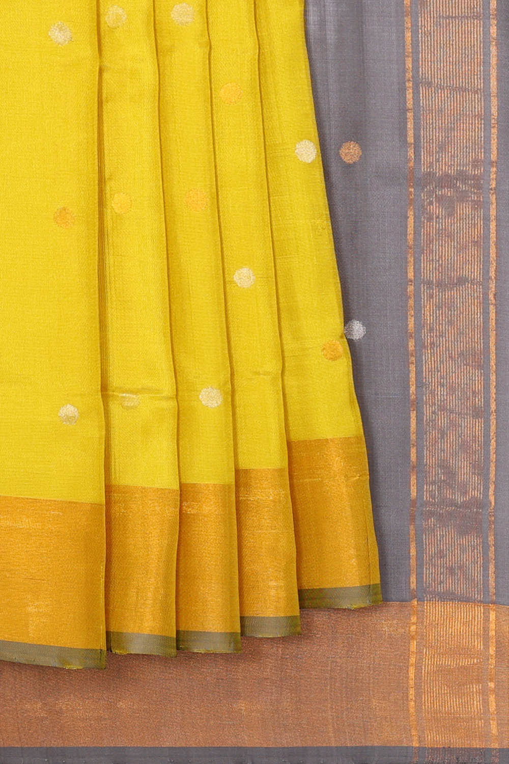 Uppada Silk Yellow Saree