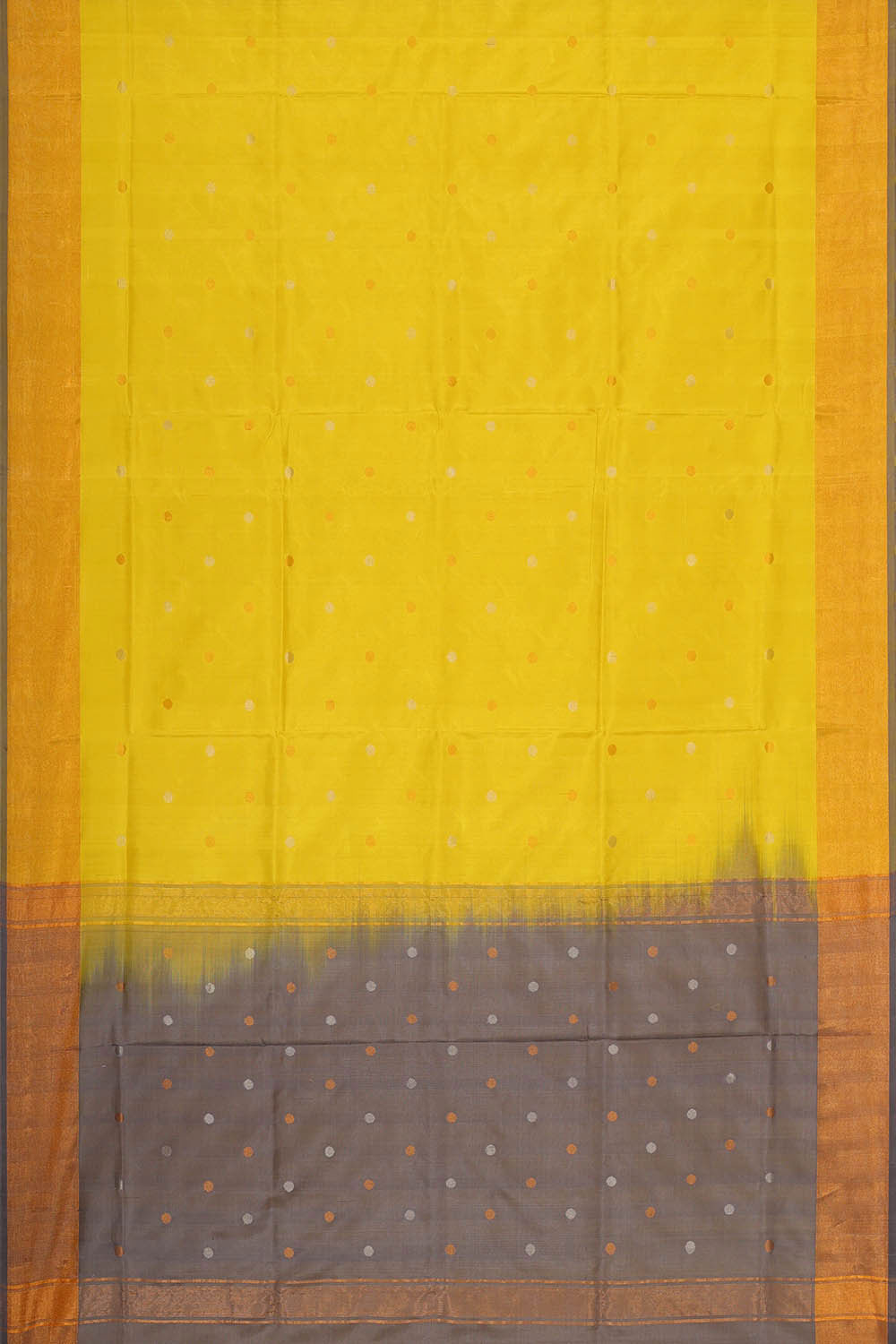 Uppada Silk Yellow Saree