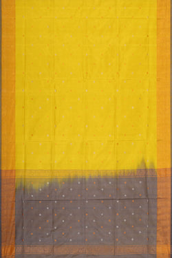 Image of Uppada Silk Yellow Saree