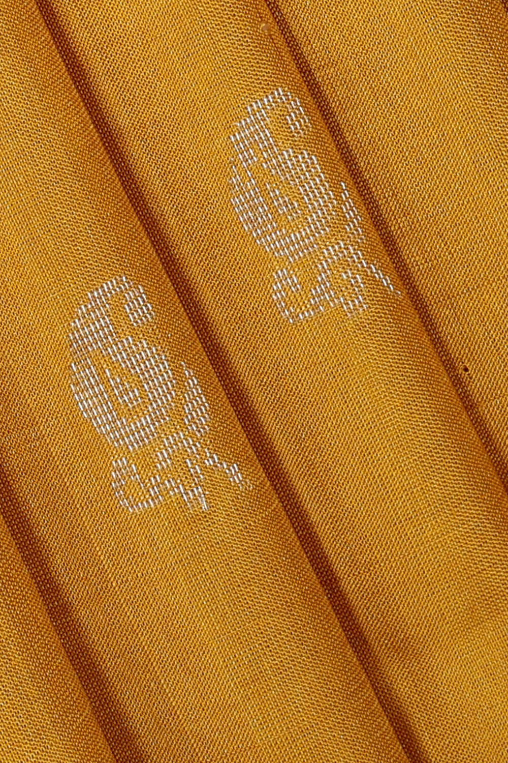 Uppada Silk Mustard Yellow Saree