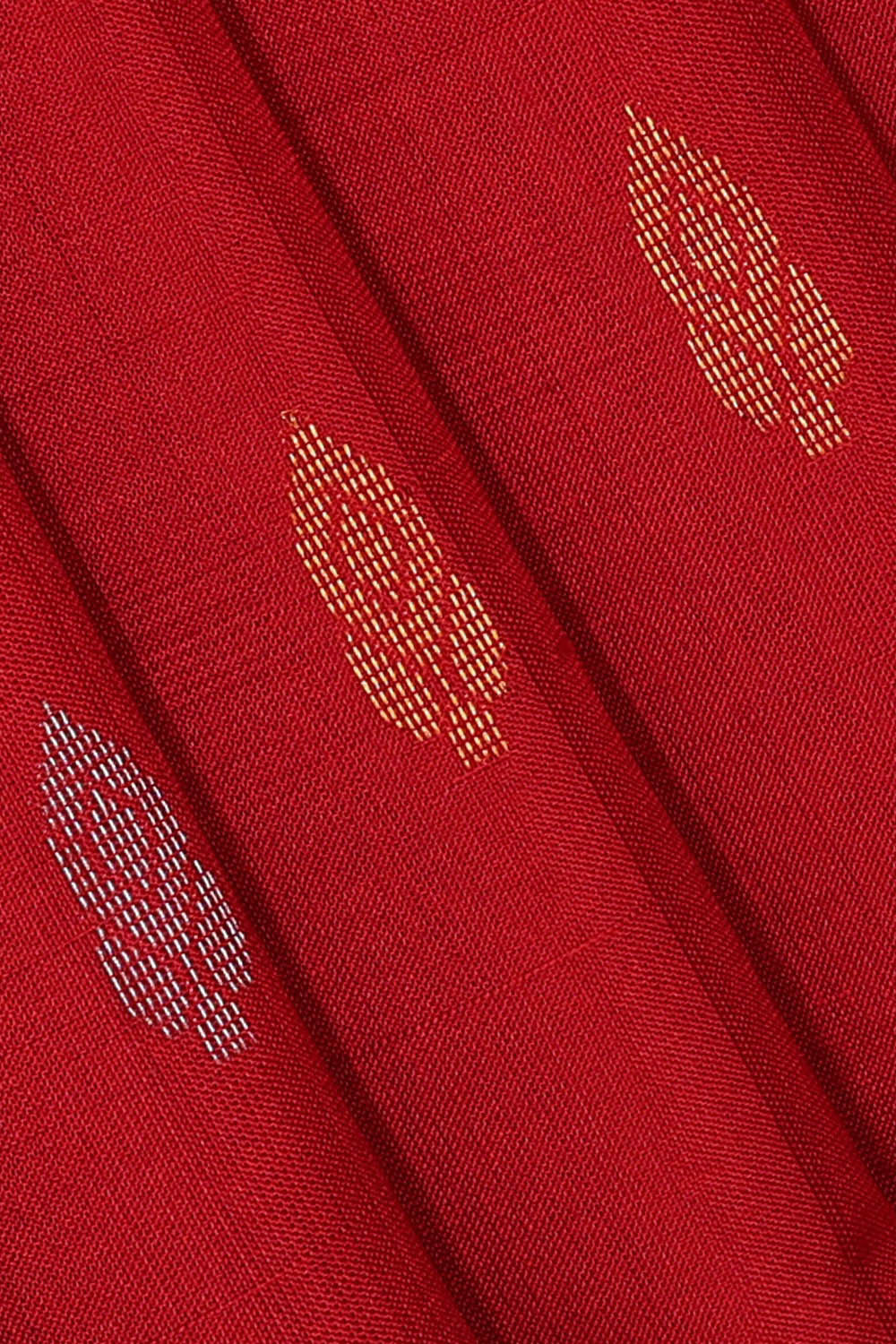 Uppada Silk Red Saree