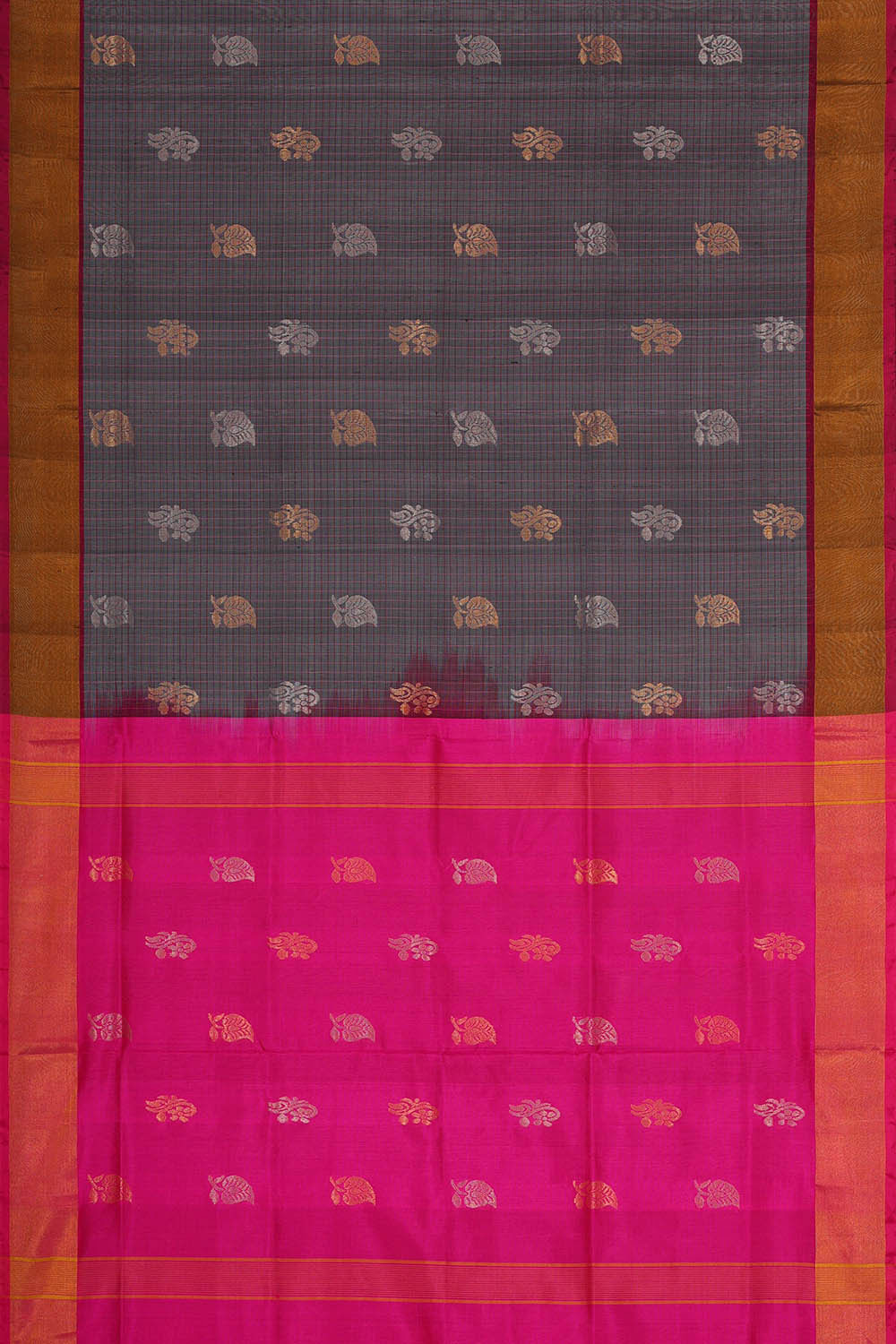 Uppada Silk Grey Saree