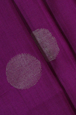 Image of Uppada Silk Purple Saree