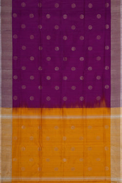 Image of Uppada Silk Purple Saree