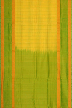 Image of Uppada Silk Yellow Saree