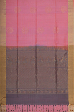 Image of Manipur Silk Pink Saree