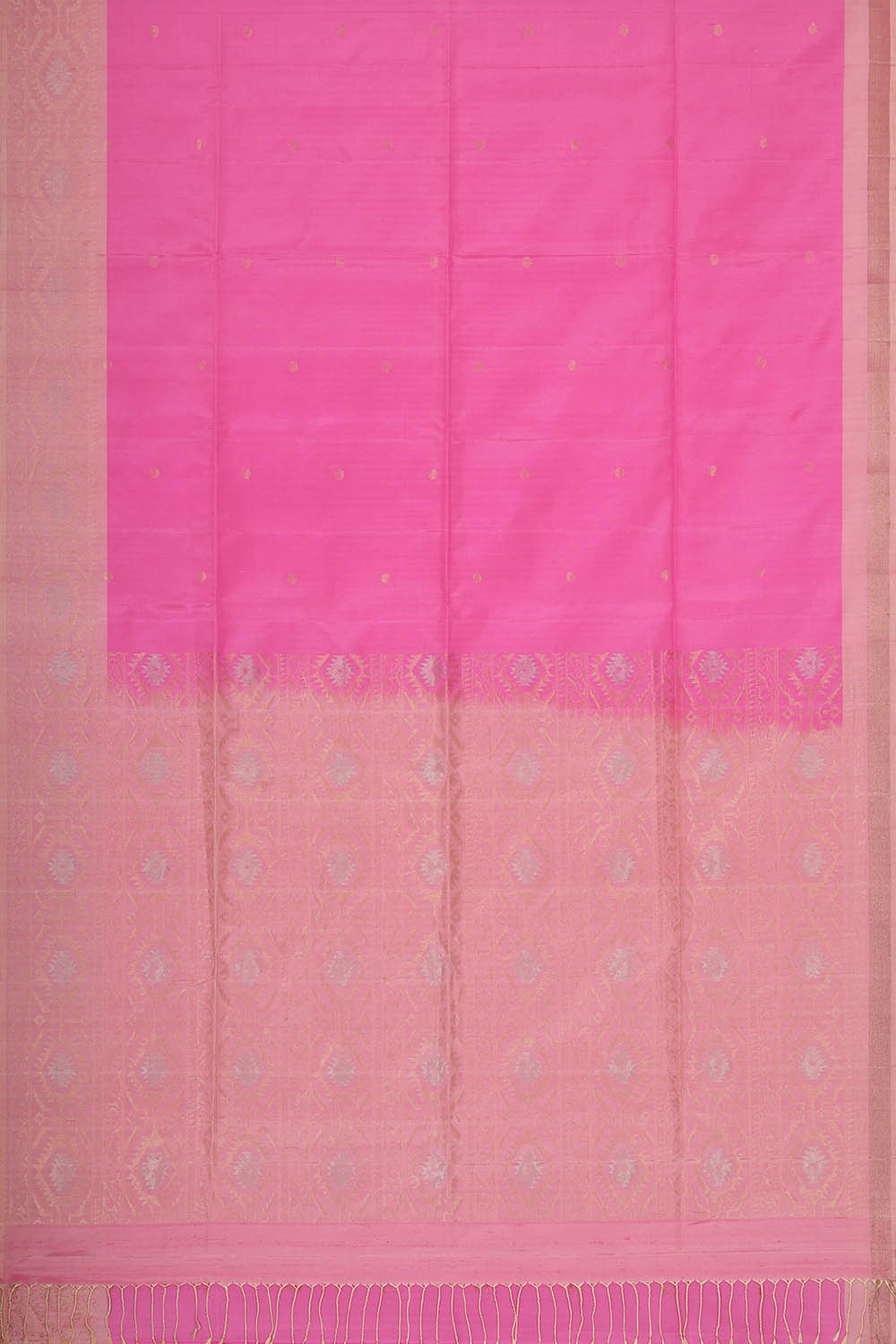 Manipur Silk Pink Saree