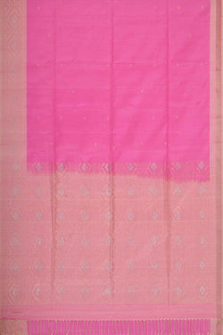 Image of Manipur Silk Pink Saree