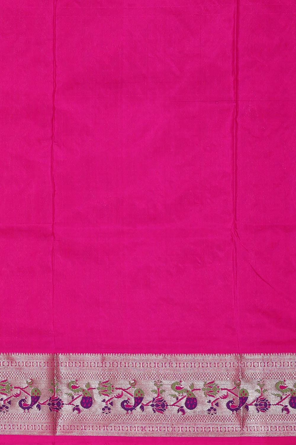 Image of Venkatagiri Silk Bottle Green Saree