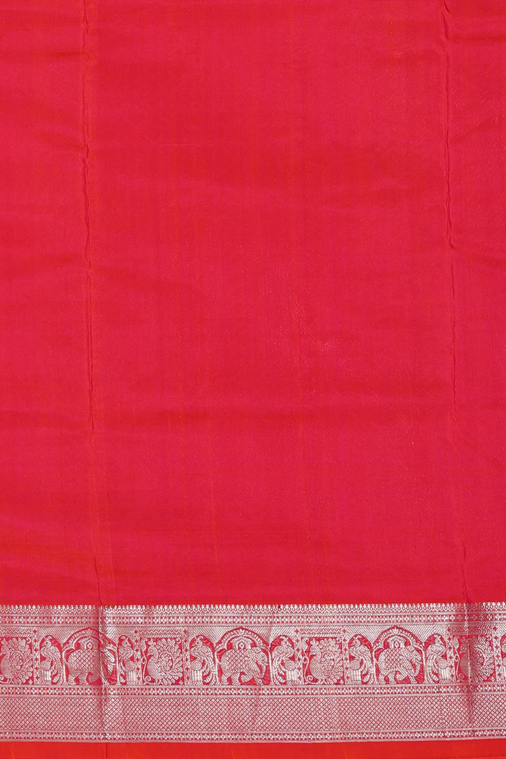 Venkatagiri Silk Dark Magenta Saree