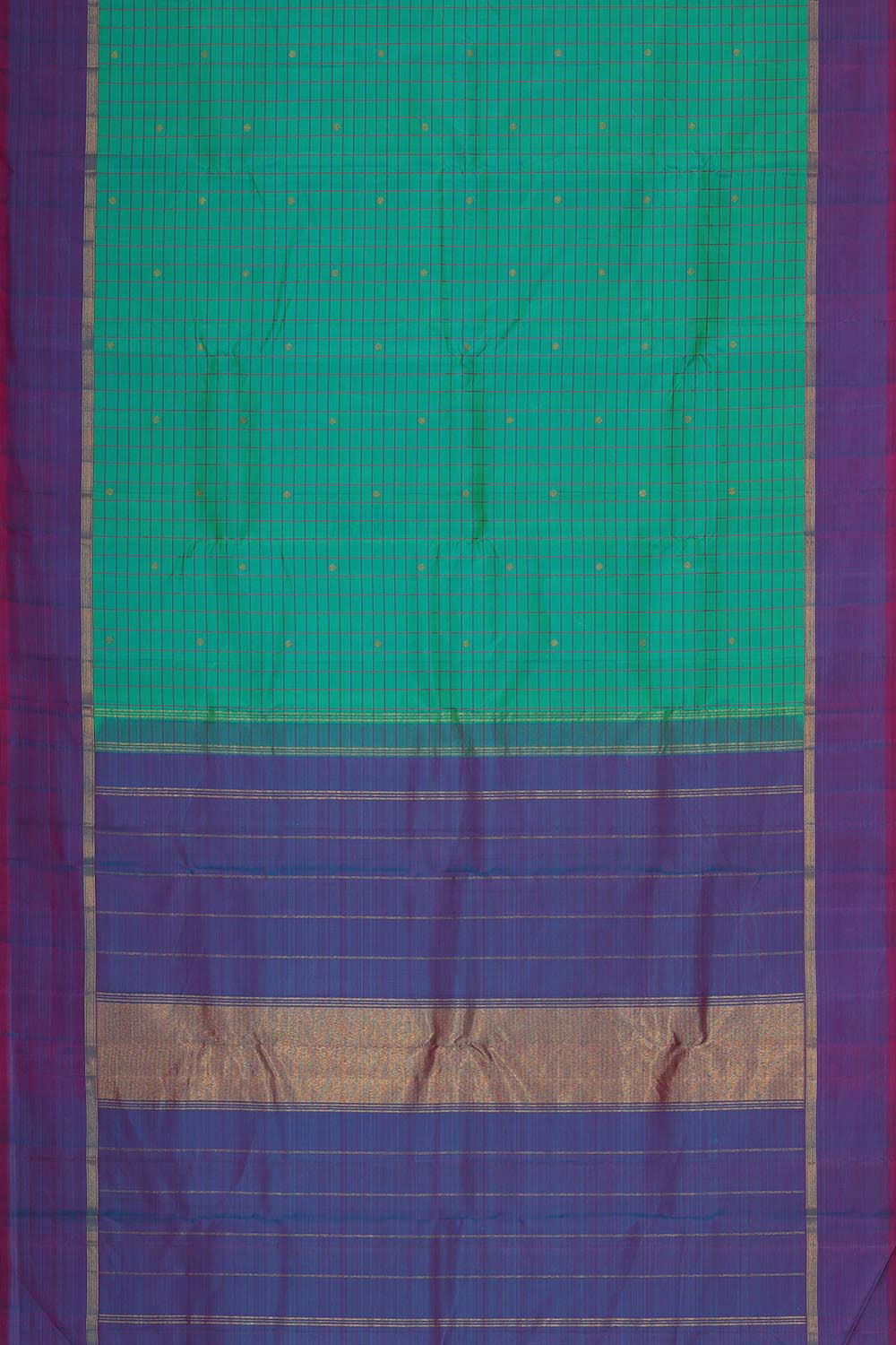 Arani Silk Sea Green Saree