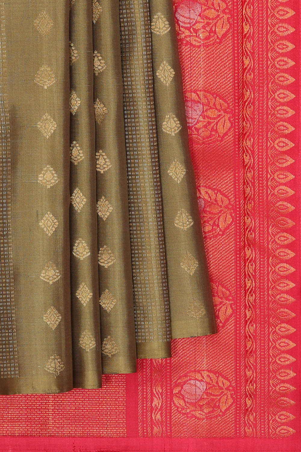 Image of South Silk Grey Saree