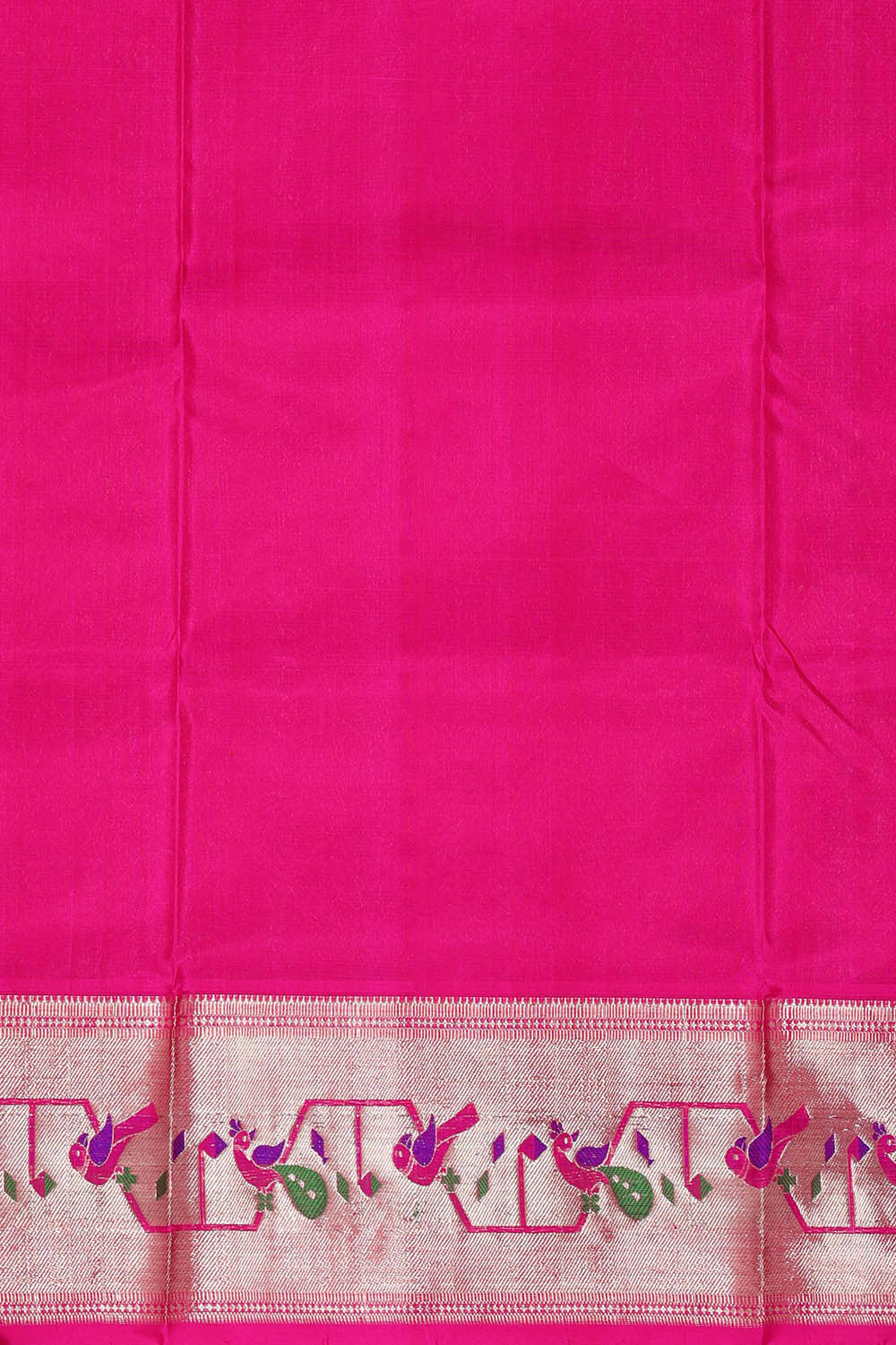 Image of Venkatagiri Silk Brown Saree