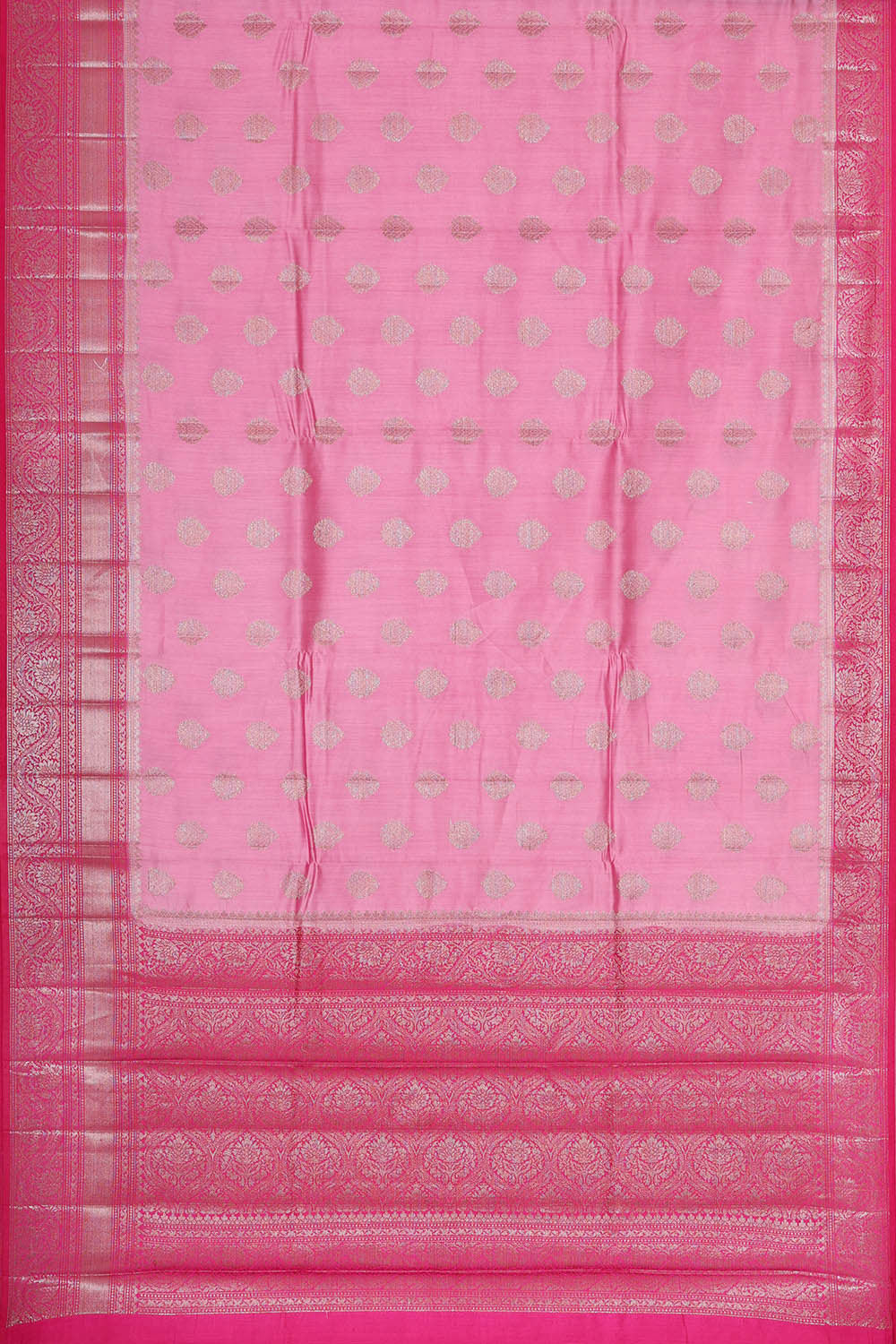 Banarasi Chiniya Silk Soft Pink Saree