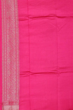 Image of Banarasi Chiniya Silk Soft Pink Saree