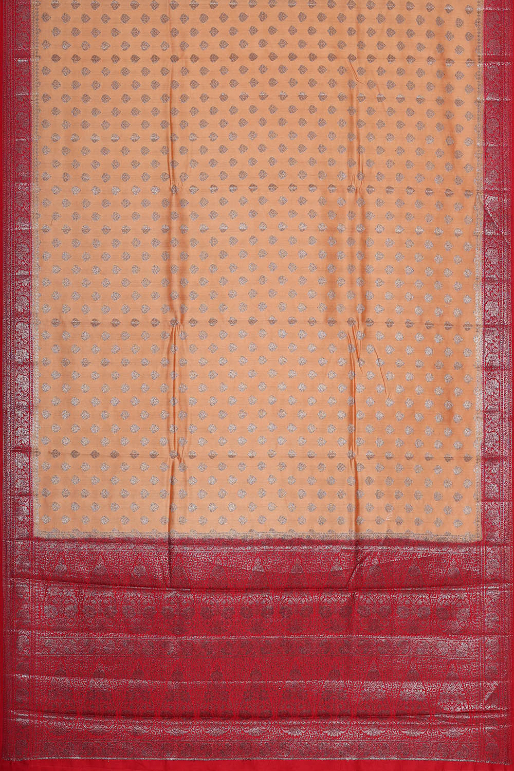 Banarasi Chiniya Silk Light Peach Saree