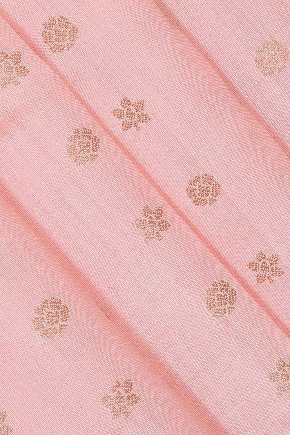 Banarasi Chiniya Silk Light Peach Saree