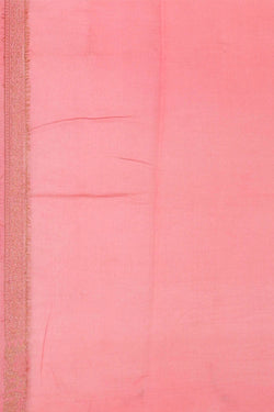 Image of Banarasi Chiniya Silk Light Peach Saree