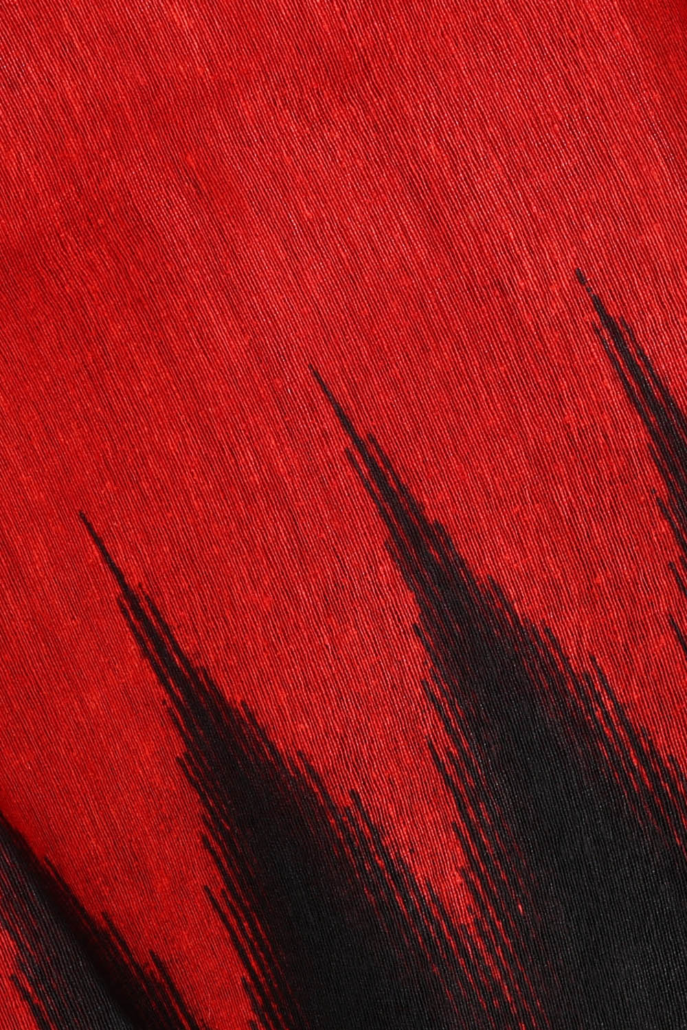 Image of Moonga Tussar Silk Red Saree