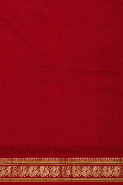 Image of Narayanpet Silk Black Saree