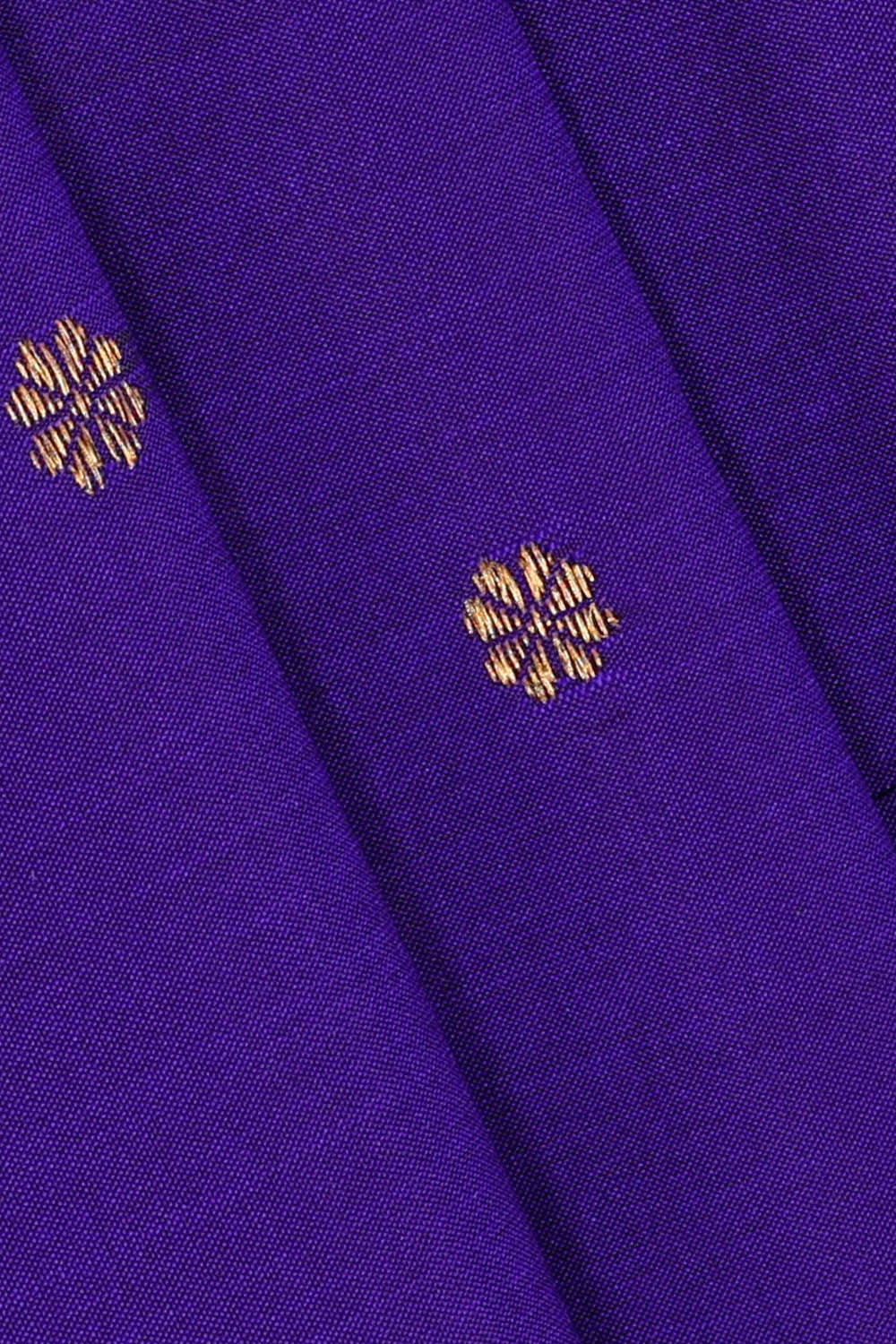 Image of Narayanpet Silk Violet Blue Saree