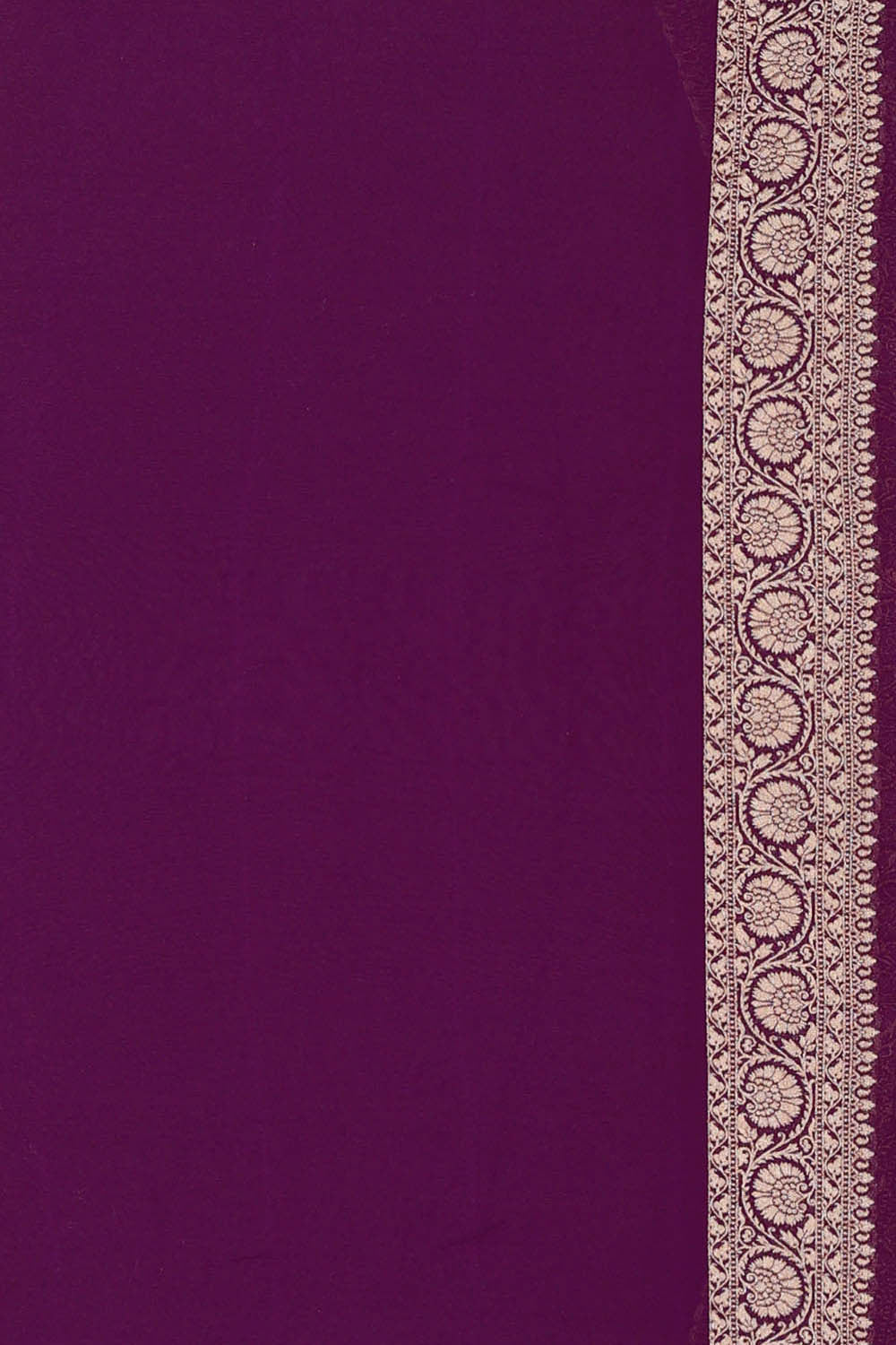 Image of Banarasi Georgette Red Saree