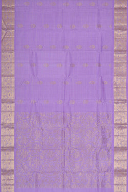 Image of Kanchipattu Lavender Brocade Saree