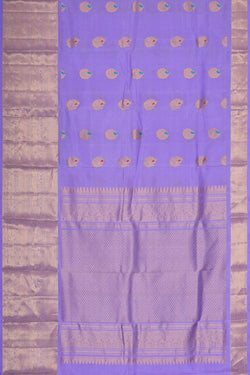 Image of Kanchipattu Lavender Brocade Saree