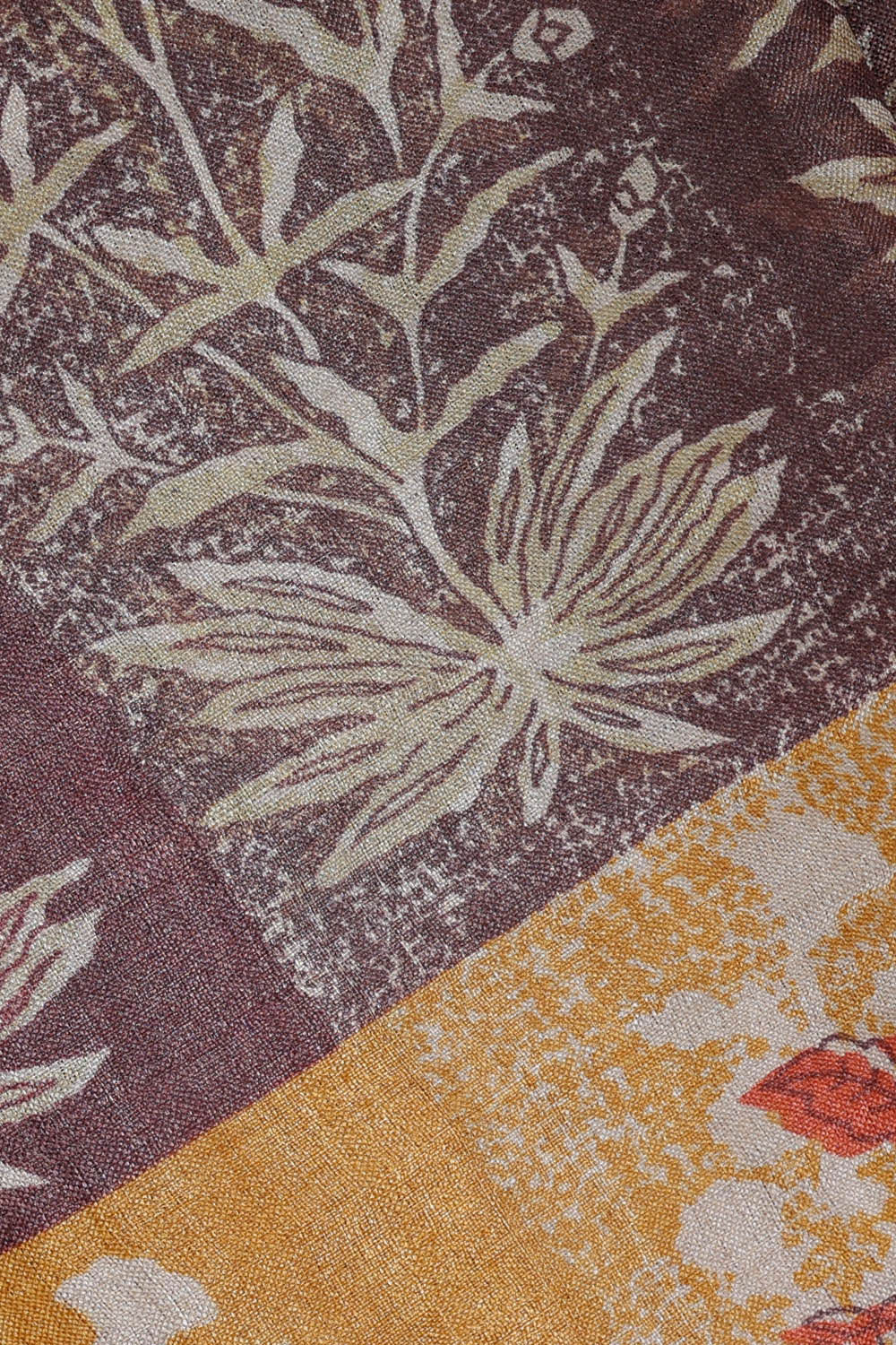 Image of Printed Tussar Multicolour Saree