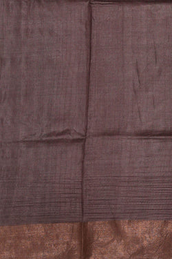 Image of Printed Tussar Multicolour Saree