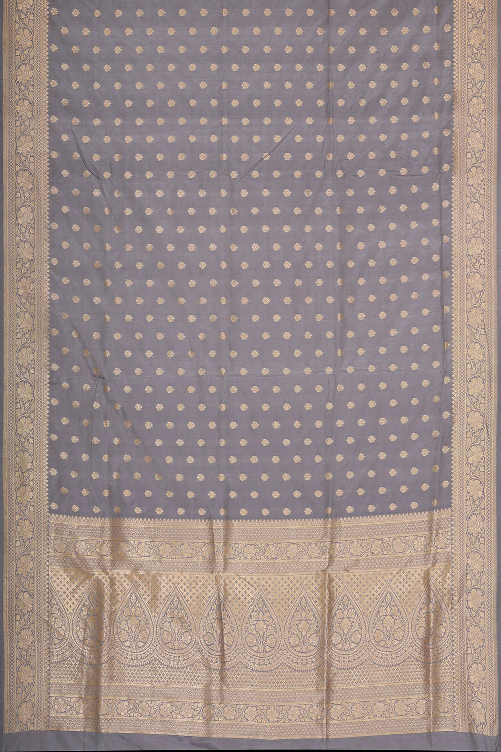 Banarasi Silk Grey Saree