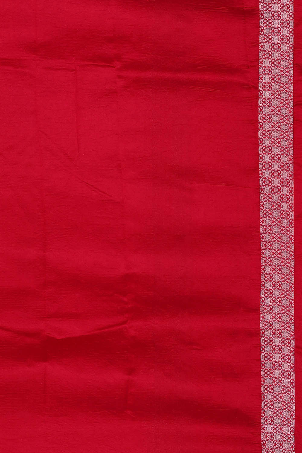 Banarasi Chiniya Silk Red Saree