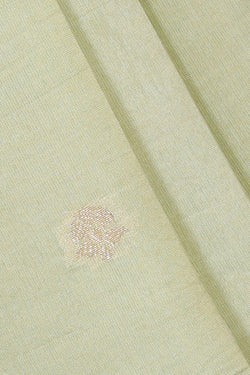 Image of Banarasi Chiniya Silk Light Pista Green Saree