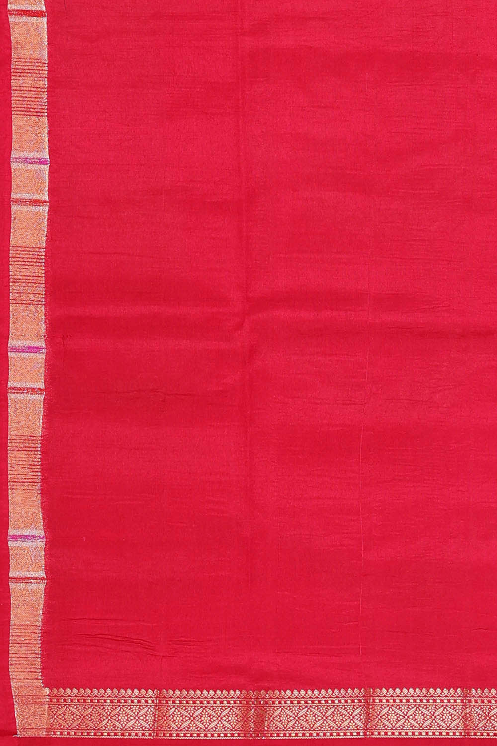 Banarasi Chiniya Silk Red Saree